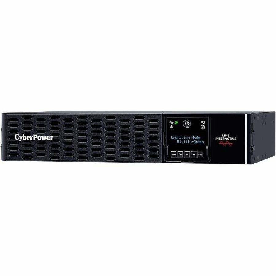 CyberPower PRO Rack/Tower LCD 3000VA/3000W (15A) 2U Line Interactive UPS - XL Battery Exp - (PR3000ERTXL2UC) - with built-in cloud port, 3 Year Limited WTY