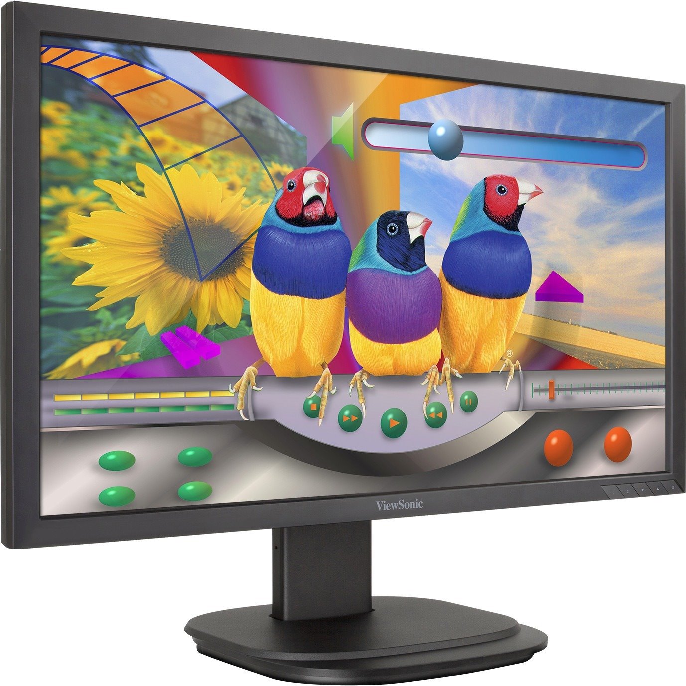 ViewSonic VG2439SMH 24 Inch 1080p Ergonomic Monitor with HDMI DisplayPort and VGA for Home and Office