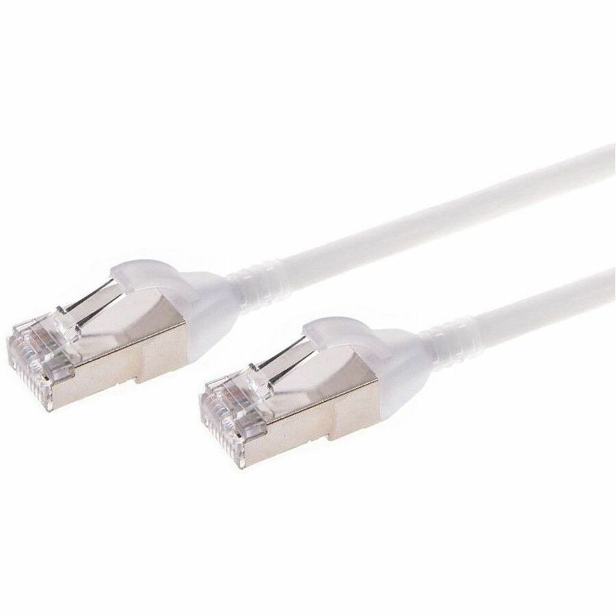 Monoprice Slimrun Cat6a Ethernet Patch Cable - Snagless_ Double Shielded_ Compon