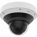 Wisenet PNM-C9022RV 8 Megapixel Outdoor Network Camera - Color - Dome - White - TAA Compliant