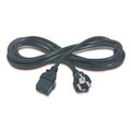 Power Cord, C19 to CEE/7 Schuko, 2.5m