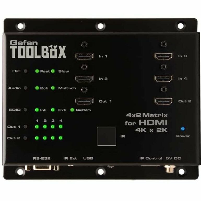 Gefen 4x2 Matrix for HDMI with Ultra HD 4K x 2K Support