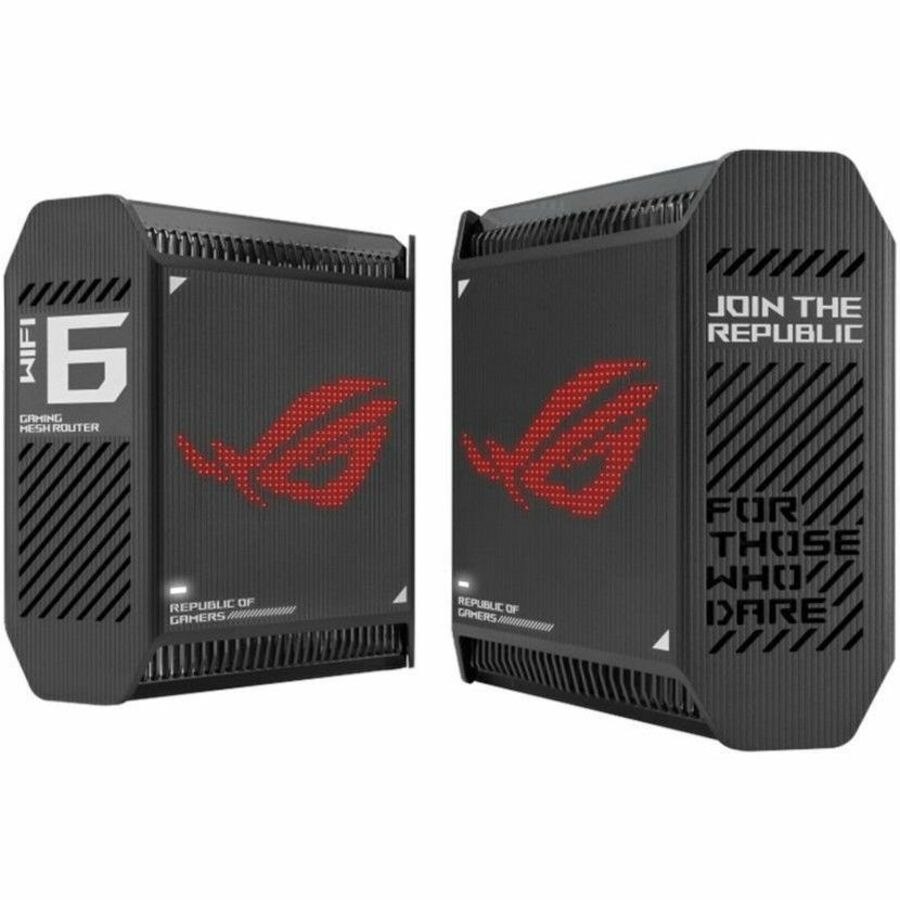 Asus ROG Rapture GT6(W-2-PK) Wi-Fi 6 IEEE 802.11a/g/n/ac/ax Ethernet Wireless Router