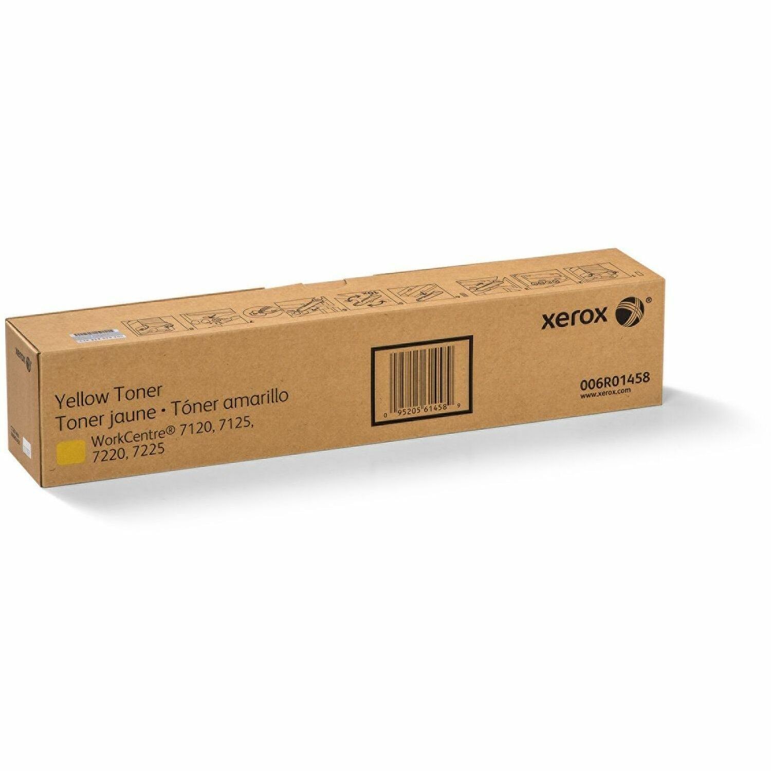 Xerox 006R01458 Origineel Laser Tonercartridge - Geel - 1 Verpakking