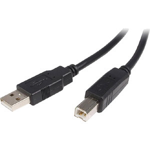 StarTech.com 1m USB 2.0 A to B Cable - M/M - 1 Meter USB Printer Cable Cord