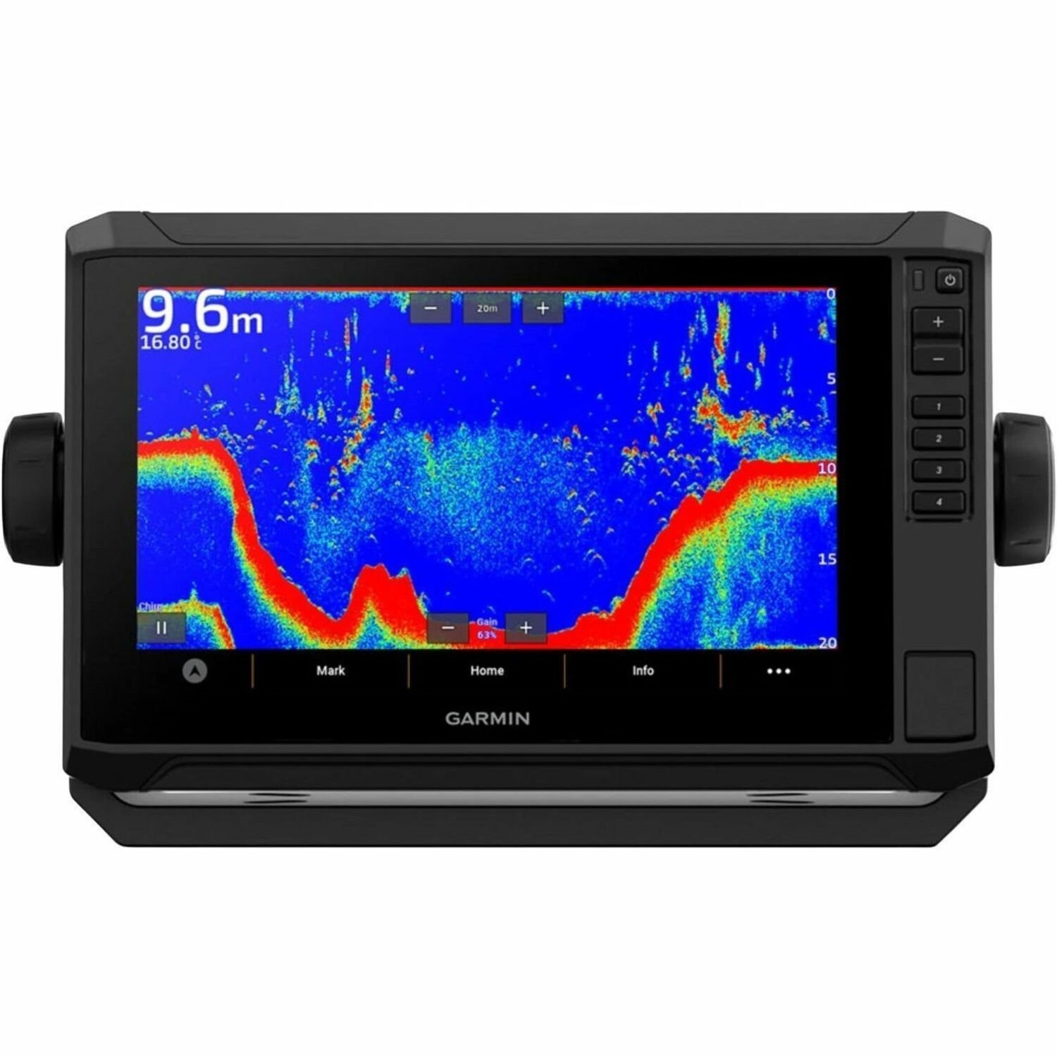 Garmin echoMAP Marine Chartplotter - Flush Mount, Bail Mount