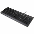 Lenovo Essential Keyboard - Cable Connectivity - USB Type A Interface - English (US) - Black