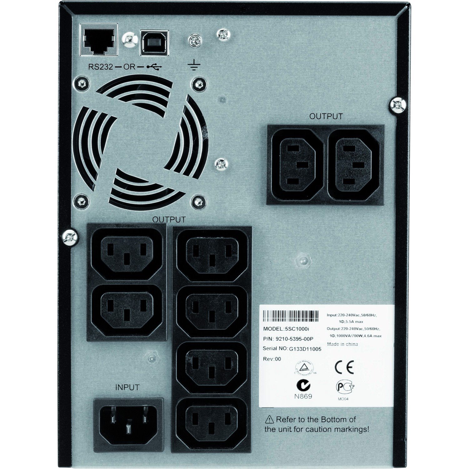 Eaton Line-interactive UPS - 1 kVA/700 W