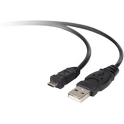 Belkin USB-A/Micro-B PRO Cable A/B; 6 Black