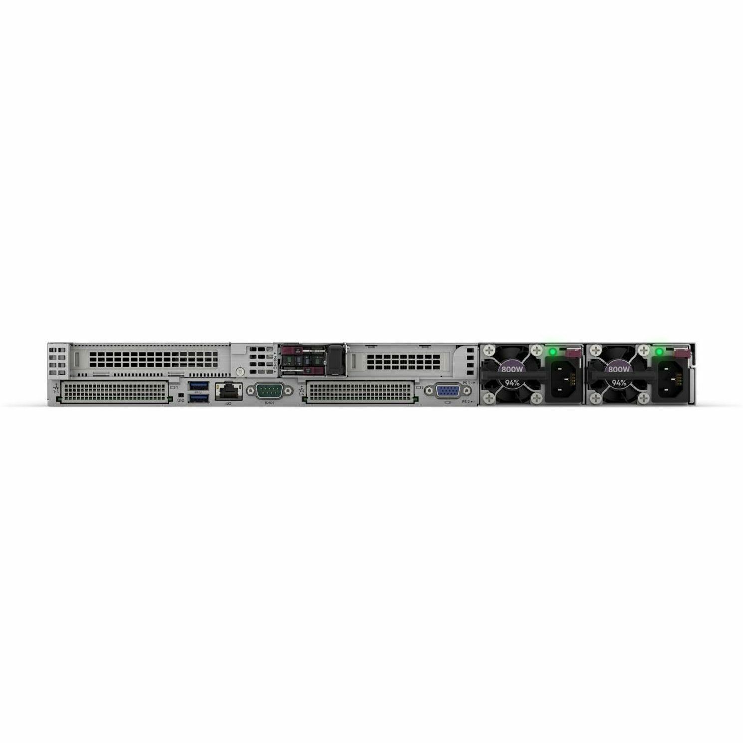 HPE ProLiant DL325 G11 1U Rack Server - 1 x AMD EPYC 9115 2.60 GHz - 64 GB RAM - Serial ATA/600, 12Gb/s SAS, NVMe Controller