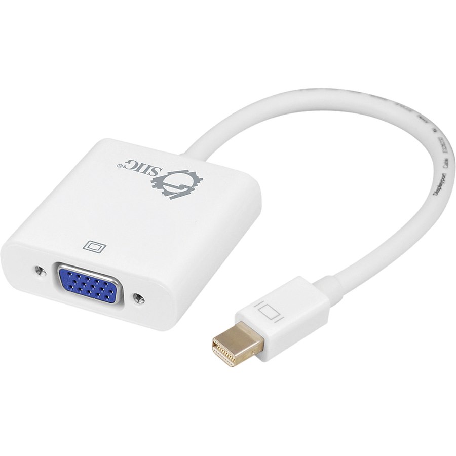 SIIG Mini DisplayPort to VGA Adapter Converter