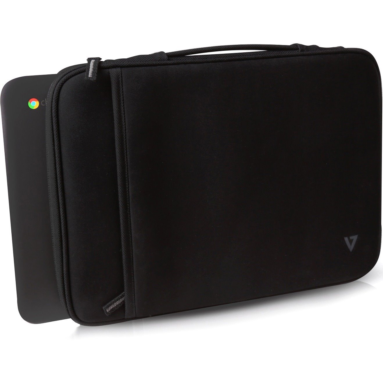 V7 Carrying Case (Sleeve) for 33.8 cm (13.3") Notebook - Black