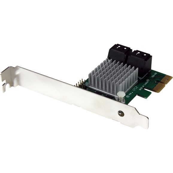 StarTech.com 4 Port PCI Express 2.0 SATA III 6Gbps RAID Controller Card with HyperDuo SSD Tiering