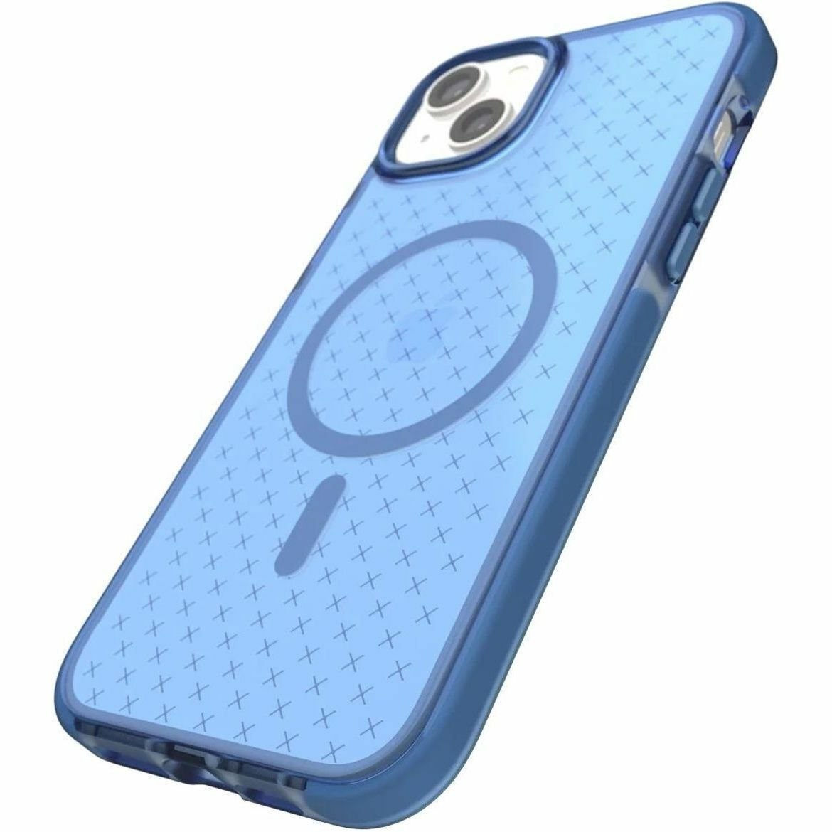 Tech21 Evo Check Case for Apple iPhone 14 Plus Smartphone - Tranquil Blue