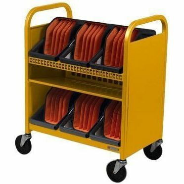 Bretford CUBE Transport Cart with Caddies - TVCT30CAD