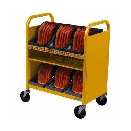 Bretford CUBE Transport Cart with Caddies - TVCT30CAD