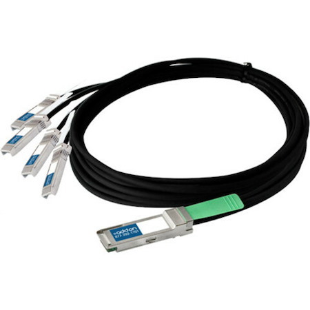 AddOn Cisco® QSFP-4x10G-AC7M Compatible TAA Compliant 40GBase-CU QSFP+ to 4xSFP+ Direct Attach Cable (Active Twinax, 7m)