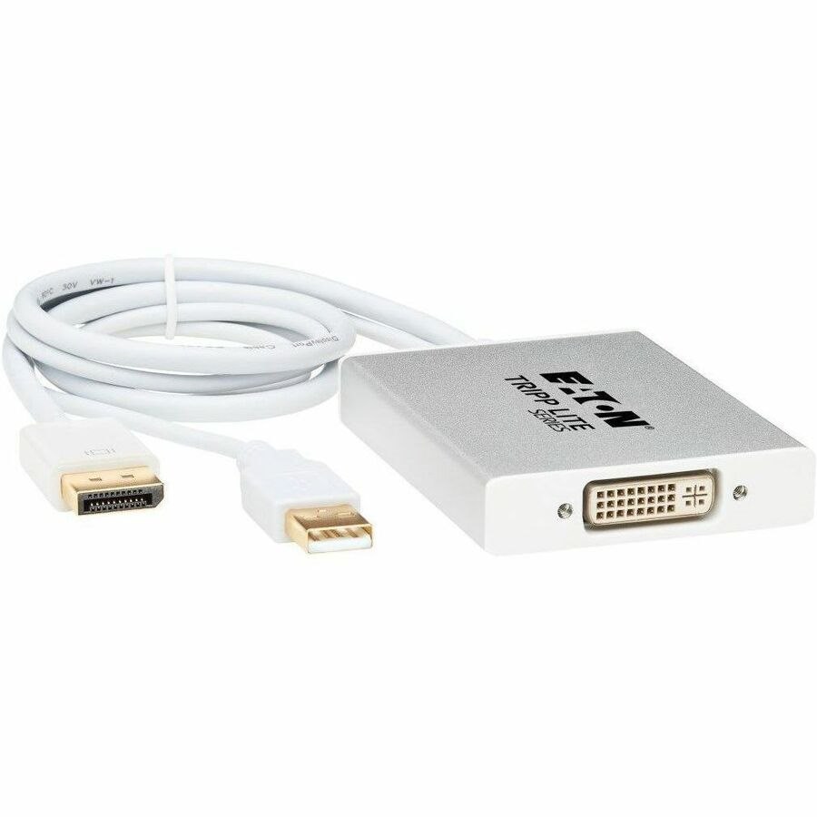 Eaton Tripp Lite Series DisplayPort to DVI Dual-Link Active Adapter Video Converter (M/F), 6-in. (15.24 cm)