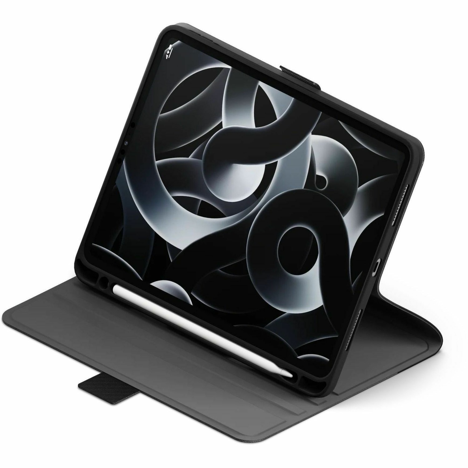 Cygnett TekView Apple iPad Air (13') (M2/M3) / iPad Pro '12.9' (6TH/5TH/4TH/2ND/3RD Gen) Case -Black(CY4977TEKVI),Multi Viewing Stand, 2Years Warranty