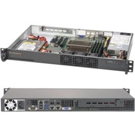 Supermicro SuperServer 5019S-L Barebone System - 1U Rack-mountable - Socket H4 LGA-1151 - 1 x Processor Support