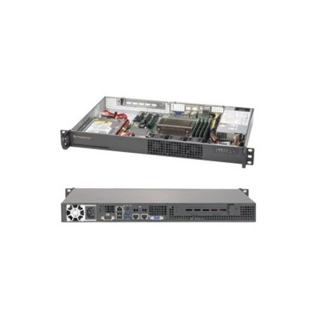 Supermicro SuperServer 5019S-L Server Barebone System - 1U Rack-mountable - Socket H4 LGA-1151 - 1 x Processor Support