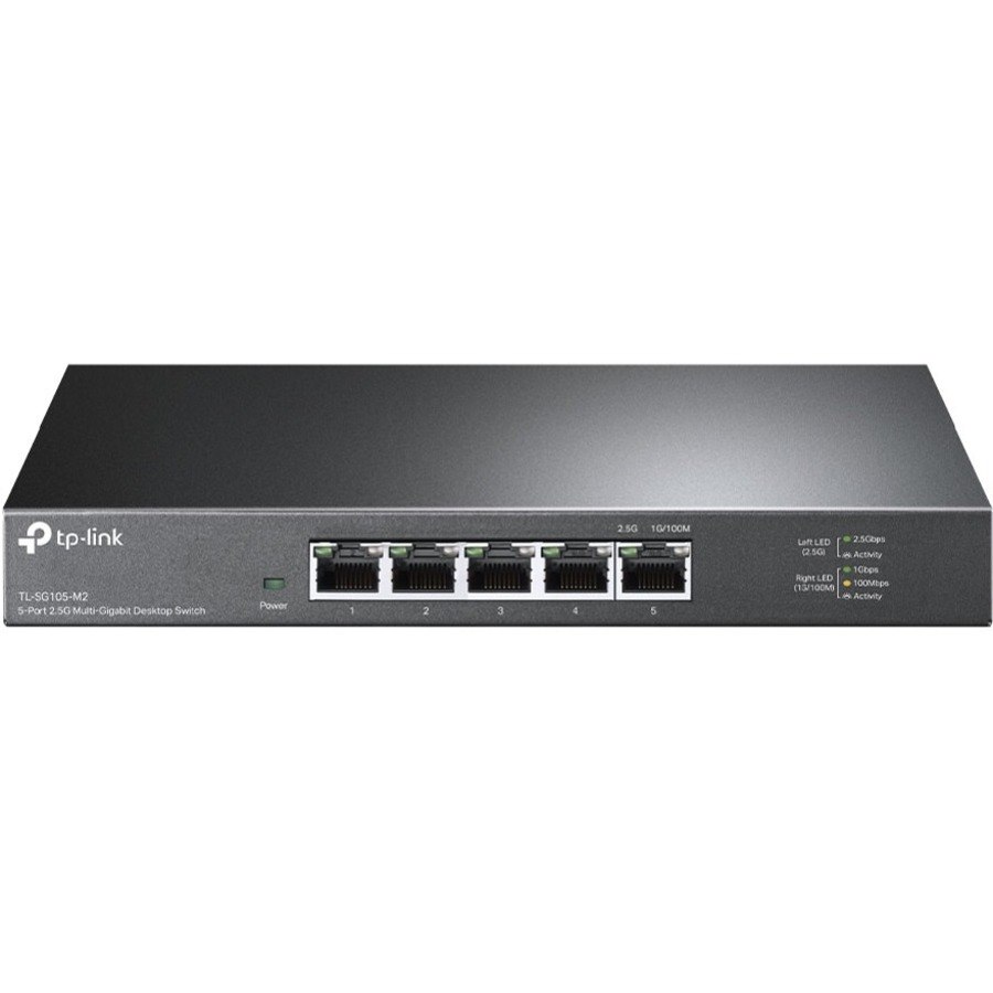 TP-Link TL-SG105-M2 5 Ports Ethernet Switch - 2.5 Gigabit Ethernet - 2.5GBase-T