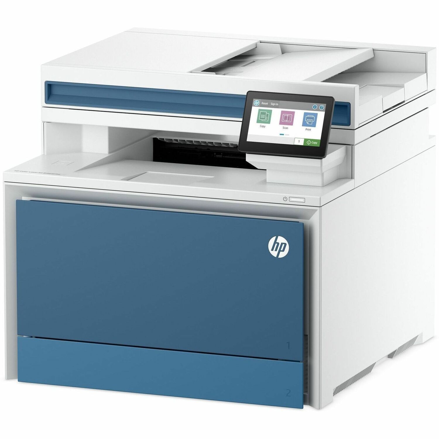 HP LaserJet Enterprise 4801f Wired Laser Multifunction Printer - Color