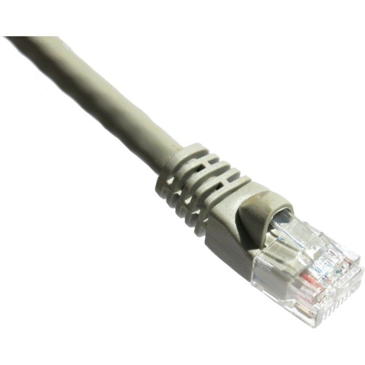 Axiom 3FT CAT6A 650mhz Patch Cable Molded Boot (Gray)