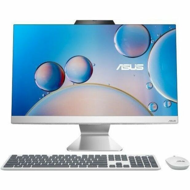 Asus A3402 A3402WVAT-WPD057W All-in-One Computer - Intel Core i7 13th Gen i7-1355U - 16 GB - 23.8" Full HD Touchscreen - Desktop - White