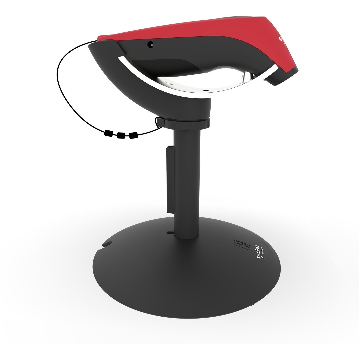 Socket Mobile SocketScan S740 Handheld Barcode Scanner - Wireless Connectivity - Red, Black