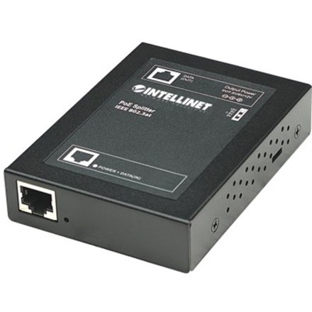 Intellinet Power over Ethernet (PoE+) Splitter, IEEE802.3at, 5, 7.5, 9 or 12 V DC output voltage