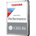 Toshiba X300 Pro HDWR51EXZSTB 14 TB Hard Drive - 3.5" Internal - SATA (SATA/600) - Conventional Magnetic Recording (CMR) Method