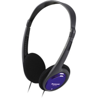 Panasonic RP-HT010E-A Wired Over-the-head Binaural Stereo Headphone - Blue