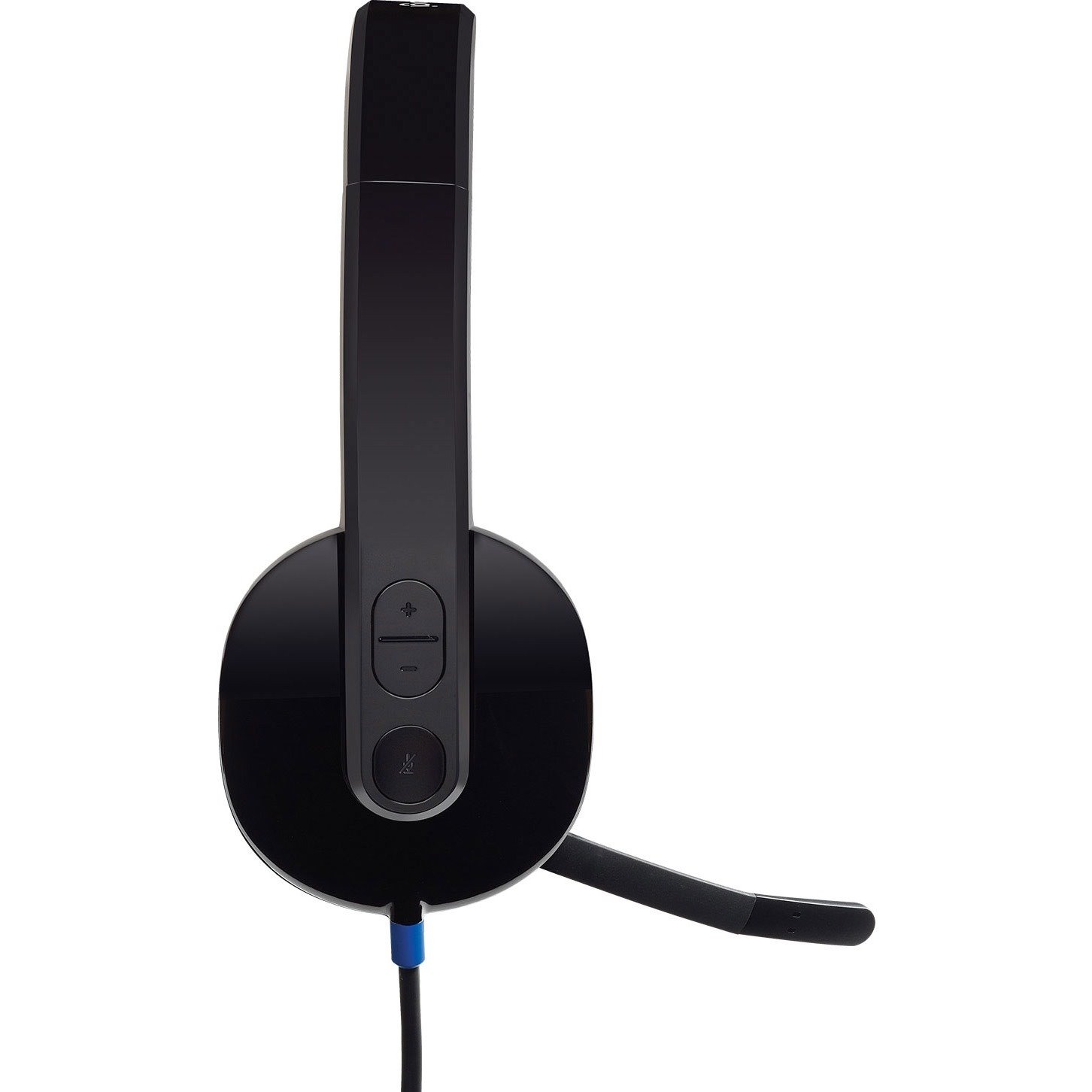 Logitech H540 Wired Over-the-head Stereo Headset - Black