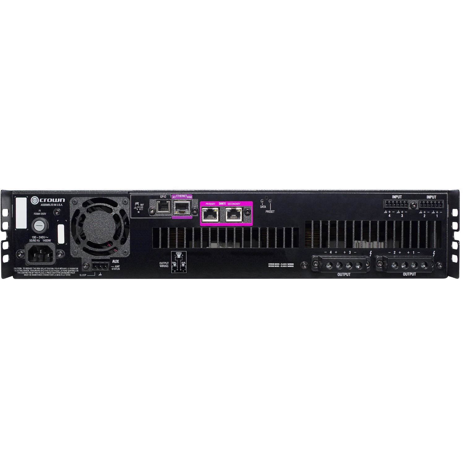 Crown DriveCore Install DCi 4|300DA Amplifier - 1200 W RMS - 4 Channel