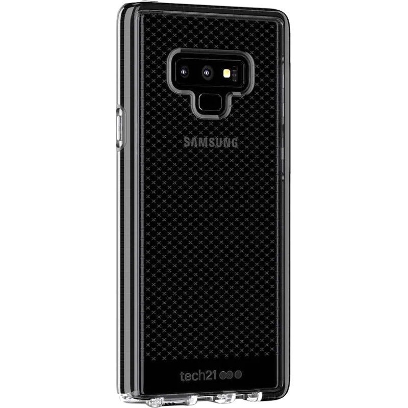 Tech21 Evo Check Case for Samsung Galaxy Note 9 Smartphone - Check Pattern - Smokey Black