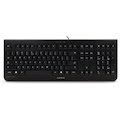 CHERRY KC 1000 Keyboard - Cable Connectivity - USB Interface - Black
