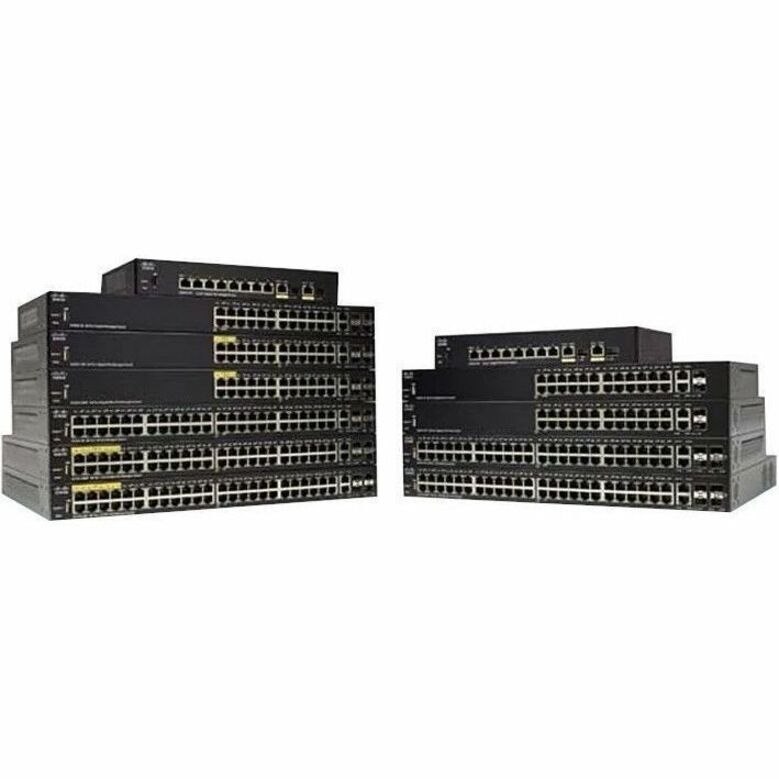 Cisco SG350-10SFP 10-Port Gigabit Managed SFP Switch