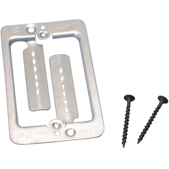 Caddy Low Voltage Mounting Plate with Screws