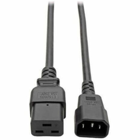 Eaton Tripp Lite Series Power Cord, C14 to C21 - Heavy-Duty, 15A, 250V, 14 AWG, 2 ft. (0.6 m), Black