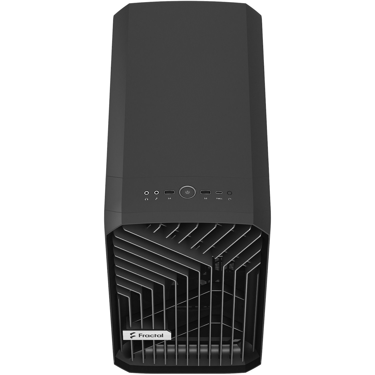 Fractal Design Torrent Nano Computer Case - Mini ITX, Mini DTX Motherboard Supported - Tower - Steel - Black Solid