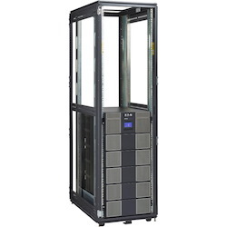Eaton 9PXM 12kVA 10.8kW 208-240V N+1 Modular Scalable Double-Conversion UPS, Hardwired Input, 8x 5-20R, 2 L6-30R, 2 L6-20R, 2 L14-30R Outlets, 21U, TAA