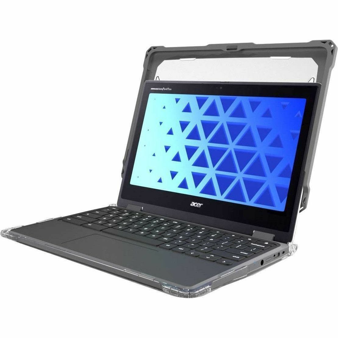 MAXCases Extreme Shell-FL for Acer R857T/R857TN Chromebook 12" (Grey)