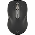 V7 MW600BT Mouse - Bluetooth/Radio Frequency - USB Type C - Optical - 7 Button(s)