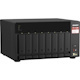 QNAP TS-873A-8G 8 x Total Bays SAN/NAS Storage System - 5 GB Flash Memory Capacity - AMD Ryzen V1500B Quad-core (4 Core) 2.20 GHz - 8 GB RAM - DDR4 SDRAM Tower