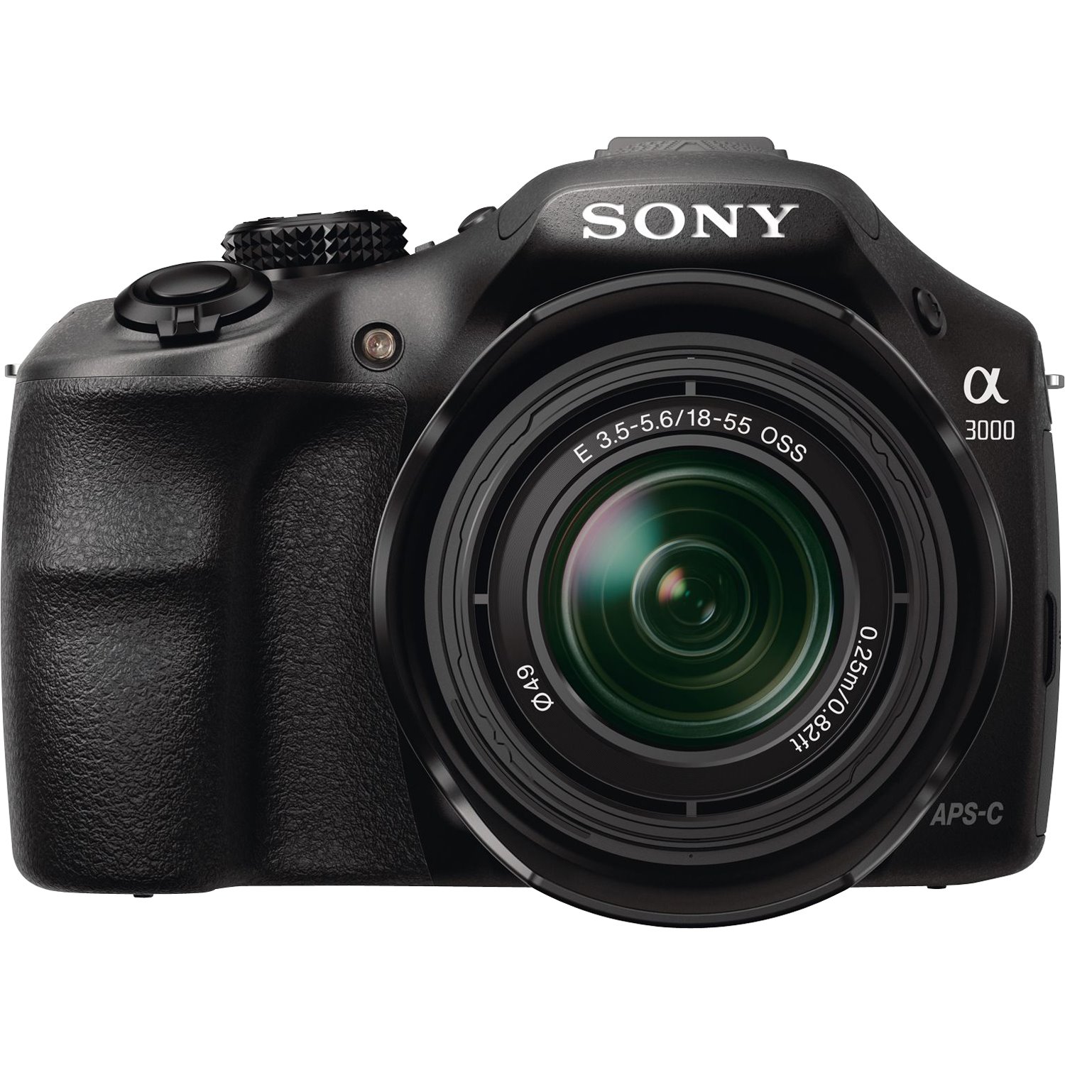 Sony alpha &alpha;3000 20.1 Megapixel Mirrorless Camera with Lens - 0.71" - 2.17" - Black