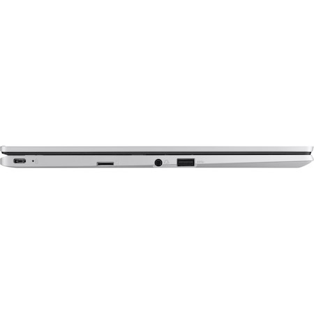 Asus Chromebook Flip CX1400 CX1400FKA-DS84FT 14" Touchscreen Convertible 2 in 1 Chromebook - Full HD - Intel Celeron N4500 - 8 GB - 64 GB Flash Memory - Transparent Silver