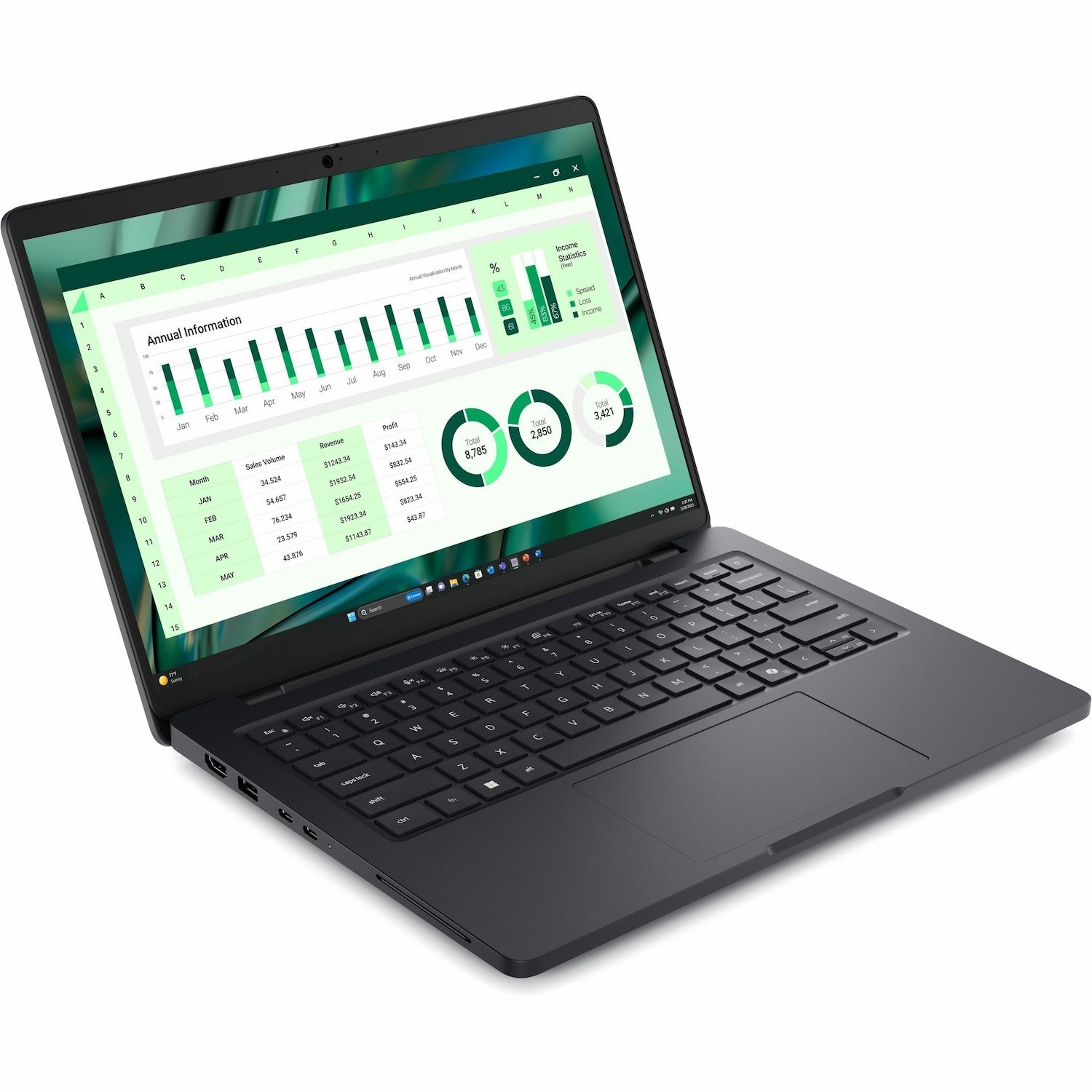 Dell Pro Max MC14250 14" Copilot+ PC Notebook - Full HD Plus - 60 Hz - Intel Core Ultra 7 265H - vPro Technology - 32 GB - 512 GB SSD - English (US) Keyboard - Black