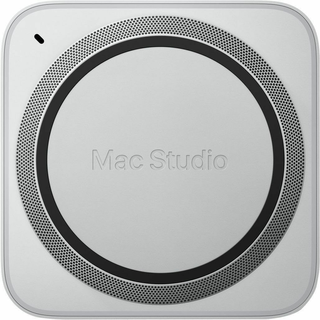 Apple Mac Studio MQH73X/A Desktop Computer - Apple M2 Max - 32 GB - 512 GB SSD - Silver