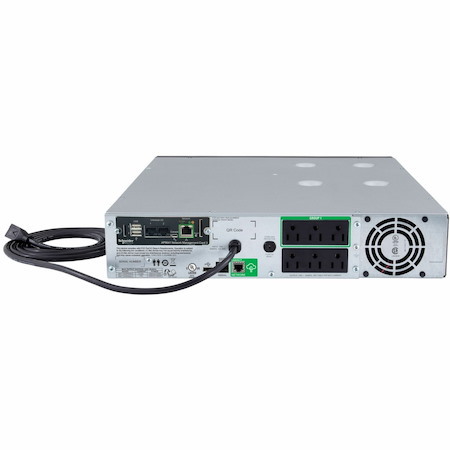 APC Smart-UPS, Line Interactive, 1500VA, Rackmount 2U, 120V, 6x NEMA 5-15R outlets, SmartConnect Port+Network Card, AVR, LCD